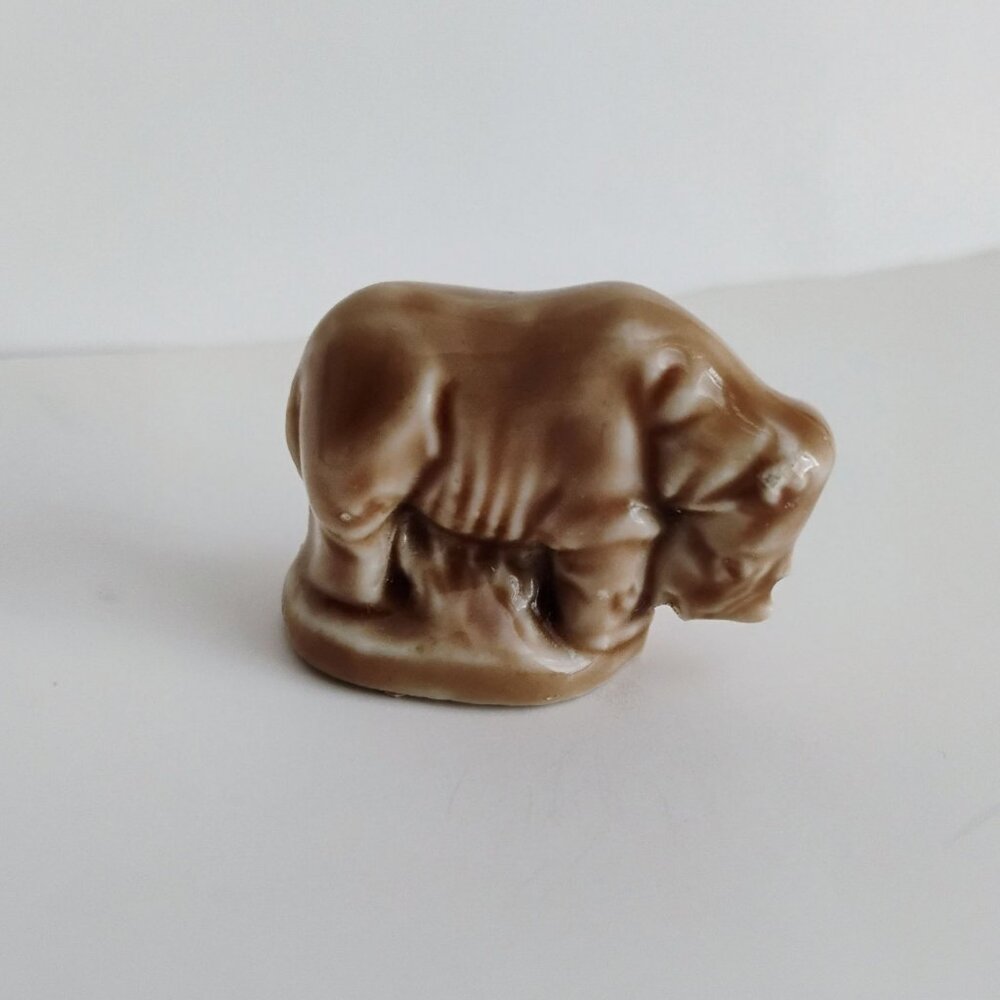 Wade Whimsies Rhinoceros Figurine, Wade England Collectibles, Wade Rhino